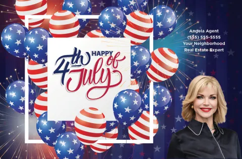 4th of July Flag Sample
